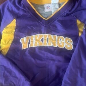 NFL Vikings Kids Purple and Yellow Jacket